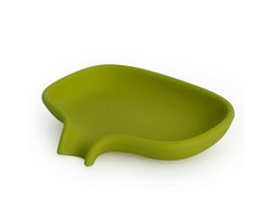 Bosign - Zeephouder Soap Saver Flow - Lime Groen - Groot - 13,5 x 10,5 cm