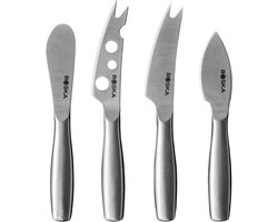 Boska Kaasmessenset Mini Copenhagen - Kaasmesjes en botermes - Set van 4 - Kaasmessen - Vaatwasserbestendig - RVS