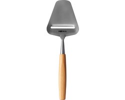 Boska Kaasschaaf Amigo – Schaaf Voor Belegen en Oude Kaas – Non-stick – Ergonomisch – RVS en Beukenhout