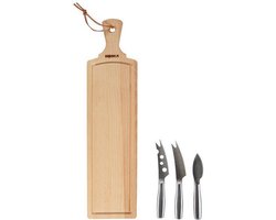 Boska Kaasset Amigo - Kaasplank Incl. 3 kaasmesjes - RVS