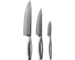 Boska Messenset Monaco+ - Set van 3 - Professioneel Koksmes, Sous Chef Mes & Groentemes - Roestvrijstaal