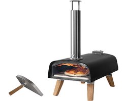 BOSKA Pizza Oven Pro Pellet - Pizzaovens - Pizza oven buiten - Voor pizza en brood - Inclusief pizzasteen