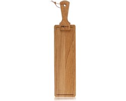 BOSKA Serveerplank Friends M - Borrelplank van Eikenhout - Ook geschikt als kaasplank - 53 cm