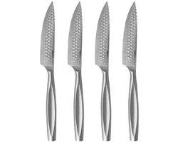 Boska Steakmessen / Steakmessenset Monaco+ - 4 Stuks - RVS - Multifunctioneel - Non-stick