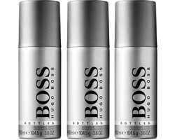 Boss Bottled Deo Spray - 3 x 150 ml