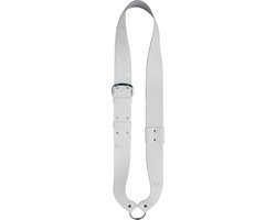 Boston SB-10 Bandelier voor kleine trom, leder, wit