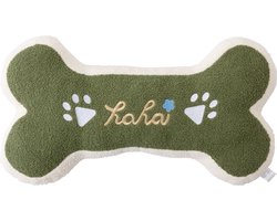Bot - Sierkussen in vorm van Bot - Vormkussen – 37x68 cm Groen - Luxe Pluche Sierkussen voor Kinderkamer & Woondecor – RBAN SPCTRA®