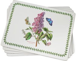 Botanic Garden Placemats S/4 kurk meerkleurig - set van 4 - groot formaat