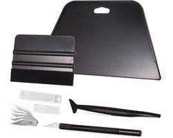 BOTC Behangstrijkset – 9stuks behangschraper - Behanggereedschap - Behangapplicatiegereedschap - Behanggereedschapset - Geschikt voor het schrapen van behang