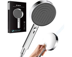 BOTC Douchekop met Hoge druk - 135 mm grote handdouche - Model: Z016 - douchekop regendouche - 7 Sproeistanden - Waterbesparende - Zliver