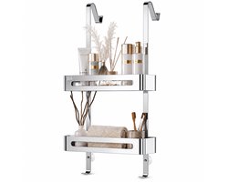 BOTC Doucherekjes - Doucherek - Doucherek hangend - Twee laags - RVS - Badkamer accessoires - Zliver
