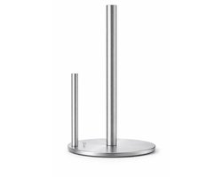 BOTC Keukenrolhouder - Keukenrol houder Staand - Rollenhouder Metaal - Zilver