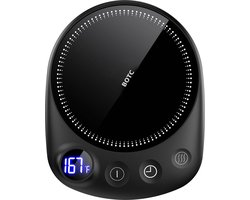 BOTC Mug warmer - Coffee warmer - Instelbare Temperatuur - Cadeau voor Koffieliefhebbers -Zwart