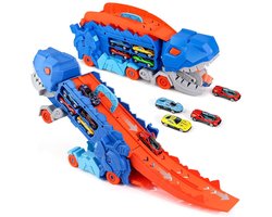 BOTC Racebaan - Autobaan - Dinosaurus speelgoed - Montessori - Kinderspeelgoed