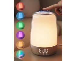 BOTC Wake Up Light - Sleep Lamp - Digitale Wekker met lamp - Wit
