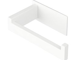BOTC WC Rolhouder - Toiletrolhouder - Zelfklevend Toiletrolhouder - Bevestigen zonder Boren - RVS - Wit