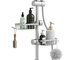BOTC Zeephouder - 2 Stuks - Zeepbakje - Zeeprekje - Douche - Badkamer - Zilver