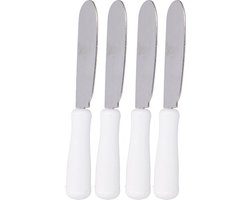 Botermes - 4 stuks - boter - Mes - Boter Messen set - 10 cm - mesjes voor bij de borrelplank - tapas mesjes - smeermesjes - borrel bestek