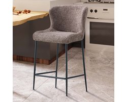 Bouclé Barkruk Alpha Zand