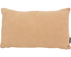 Bouclé Camel Kussenhoes | Polyester / Acryl | 30 x 50 cm