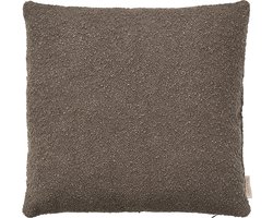 BOUCLE kussenhoes 40x40 - Espresso