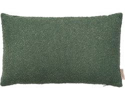 Boucle Kussenhoes Duck Green | Groen | Polyester / Acryl