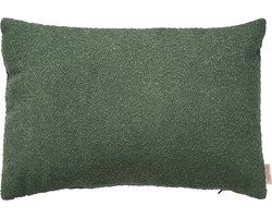 Boucle Kussenhoes Duck Green | Groen | Polyester / Acryl