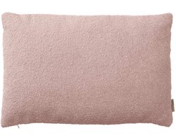 Boucle Kussenhoes Misty Rose | Roze | Polyester / Acryl