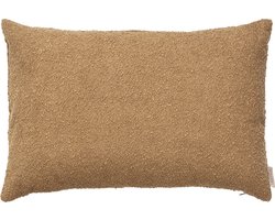 Boucle Kussenhoes Tan | Bruin | Polyester / Acryl