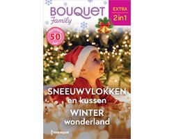 Bouquet Extra 710 - Sneeuwvlokken en kussen / Winterwonderland