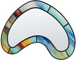 BOUVRON - Wandspiegel - Meerkleurig - Glas/MDF
