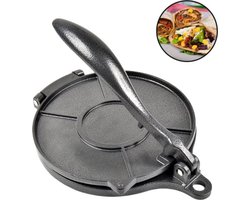 Bovista Tortillapan - Tortilla Pers - Tortillapers - Maker - Press - Taco - Roti - Hout