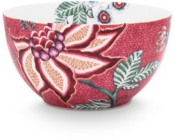 Bowl Flower Festival Dark Pink 15cm