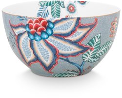 Bowl Flower Festival Light Blue 15cm