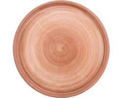 Bowls and Dishes Mano Aardewerk Bord | Eetbord | Dinerbord | Tapasbord | Servies 28 cm terra