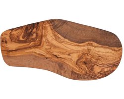 Bowls and Dishes Pure Olive Wood olijfhouten Borrelplank | Tapasplank | Serveerplank 35 t/m 40 cm | cadeautip!