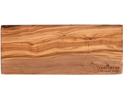 Bowls and Dishes Pure Olive Wood olijfhouten plank rechthoekig 30 cm dikte 1,5 cm | cadeautip!
