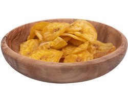 Bowls and Dishes Pure Olive Wood olijfhouten Schaal laag Ø 14 cm - cadeau tip!