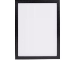 Box Frame Fotolijst Met Echt Glas | Fotomaat 21x30 cm (A4) | 2.5cm Diep | Posterlijst | A4 Fotolijst | 3D Fotolijst | Zwart