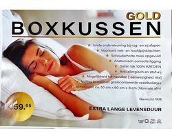 BOXKUSSEN GOLD 50x60