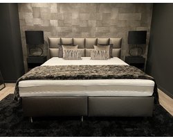 Boxspring 200x220 Tripoli - Incl. prestige matras - HR45 Koudschuim - 7-zones Pocketvering - Hotel Chique