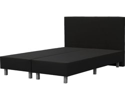 Boxspring - Amsterdam - 160x200 - Zwart - Stof