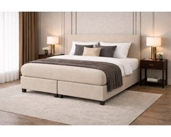 Boxspring Amsterdam Compleet van DER Bedding - OP MAAT & Verkrijgbaar in veel diverse kleuren! - 135x190