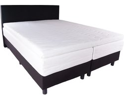 Boxspring Bammoes 140x200 cm 2 Enkele Matrassen incl. Topper