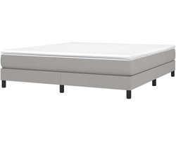 Boxspring Bed Frame - Bed Frame Bed Base - Goede Nachtrust - Stabiele Ondersteuning - 180x200 cm - Lichtgrijs
