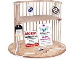 Boxspring Bed Meegroeibed voor Baby's - Hoogte Verstelbaar
