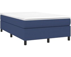 Boxspring bed - Slaapmeubel Ledikant - Goede nachtrust - Stevige poten - 120x200 cm - Blauw