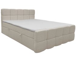 Boxspring Calgary - Incl. Opbergruimte - Beige