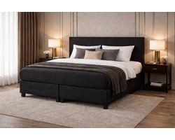 Boxspring Den Haag Compleet van DER Bedding - OP MAAT & Verkrijgbaar in veel diverse kleuren! - 140x190