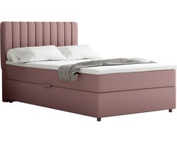 Boxspring Everest 120 x 200 cm tweepersoons met hoogwaardige Bonell-matras en topper